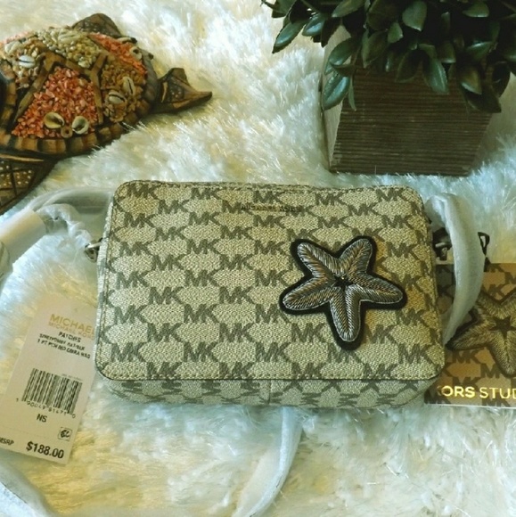 Michael Kors Handbags - Michael Kors Studio Star Fish Patch Crossbody Bag